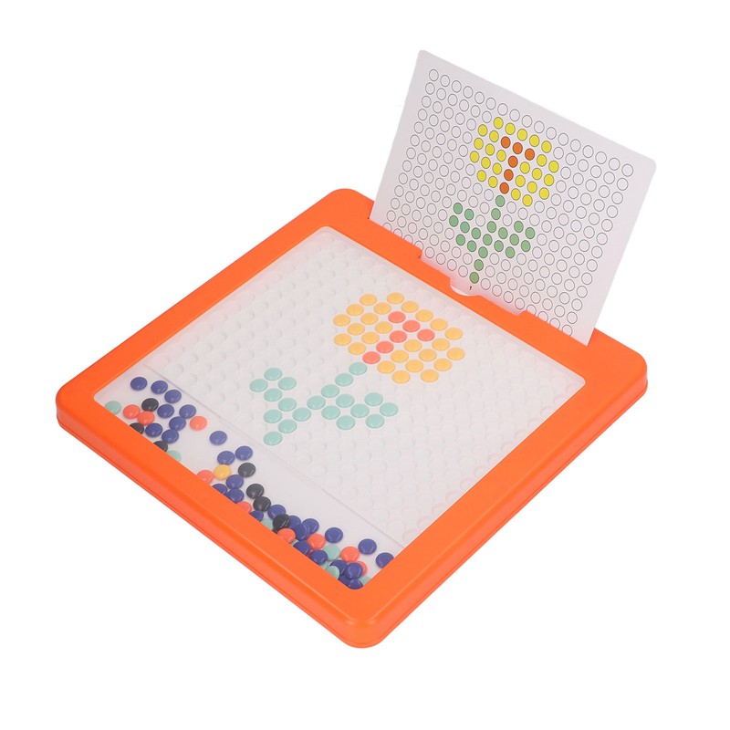 Magnetic Drawing Board for Toddlers Colorful Educational Doodle Board with