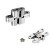 KAFENDA-Concealed Door hingesCross Hinges (1 Pair) zinc Alloy Material, 0-180