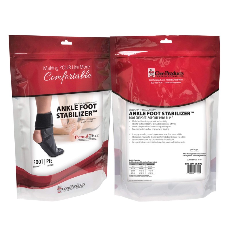 Swede-O Thermal Vent Ankle Foot Stabilizer - Small