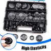 Hmknana 233Pcs Rubber Grommet Kit 4 Styles Closed Firewall Grommet