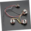 Totority 1set Professional Guitar Wiring Kit Potentiometer for Electric Guitars