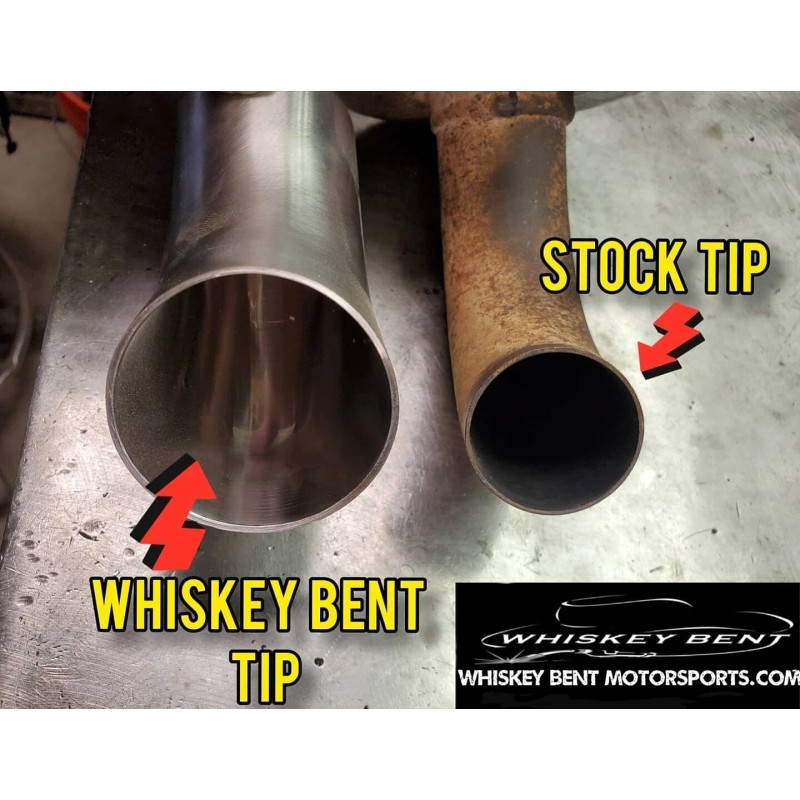 WHISKEYBENTMOTORSPORTS.COM HONDA PIONEER 1000 UTV PERFORMANCE 45° BEND EXHAUST TIP