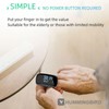 Rechargeable Pulse Oximeter Fingertip - Blood Oxygen Saturation Monitor With