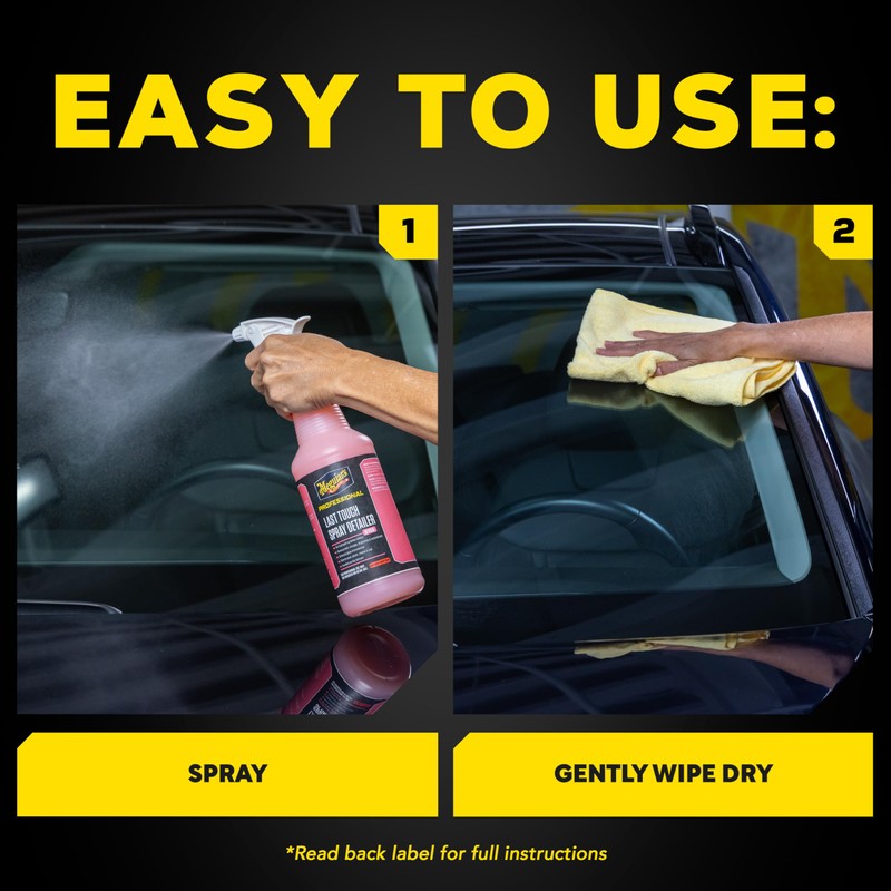 Meguiar's D15501 Last Touch Spray Detailer, Great for Use as