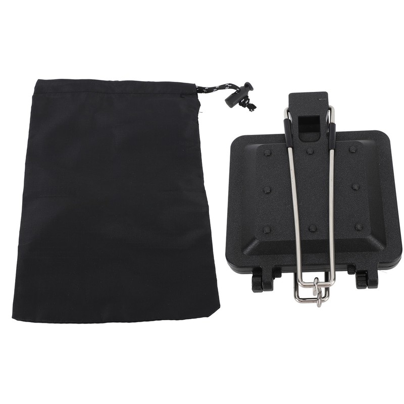 Camping Foldable Sandwich Maker Nonstick Coating Double Sided Sandwich Baking