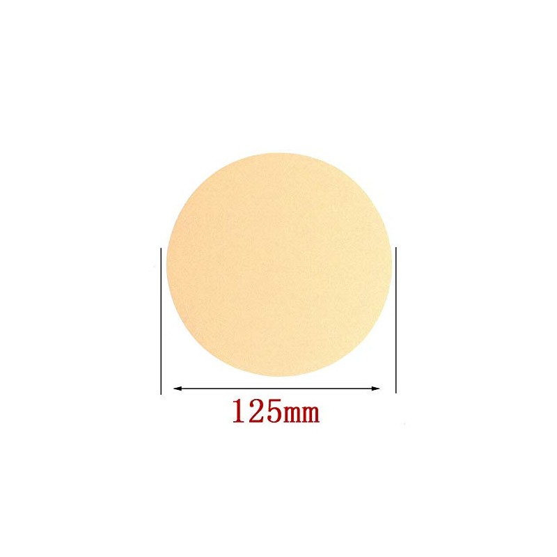 POWERTOOL Round Flocking Sandpaper, 1pcs Sanding Paper for Hook &