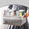 Marsui Book Lover Gifts TBR Book Storage Basket to Be