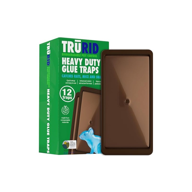 Mouse Traps and Rat Trap – 12 Pack Glue Mouse