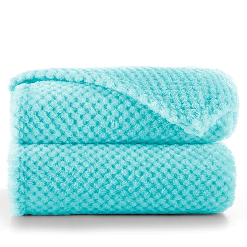 DecoKing Henry Cuddly Blanket, Soft, Fleece Microfibre Bedspread in Scandinavian