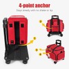 Medical Bag Rolling Roller Bag Trolley Duffel Nurses EMT CNA