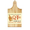 J.K. Adams Q-Tee 7-1/2-by-4-Inch Cutting Board, Maple