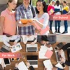 FREBLASO 5 Subject Notebook with Removable Dividers Tabs, 300 Pages