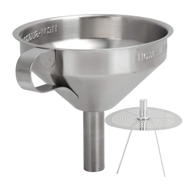 Embudo de Metal para Cocina, Juego de Embudos de Acero