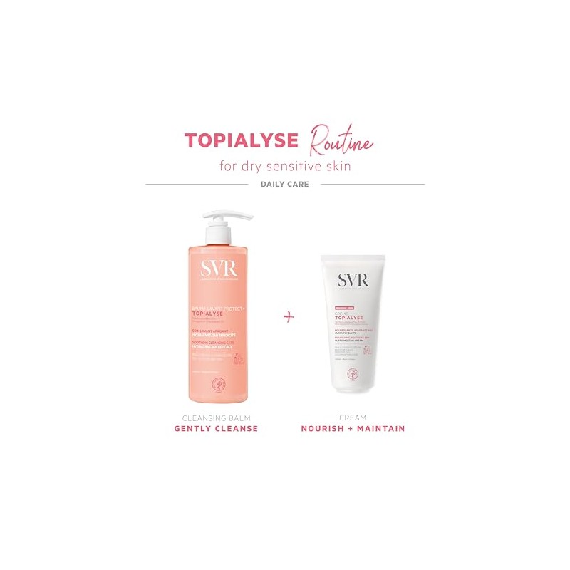 SVR Topialyse Crema Corporal Hidratante Para Piel Seca, 200 ml