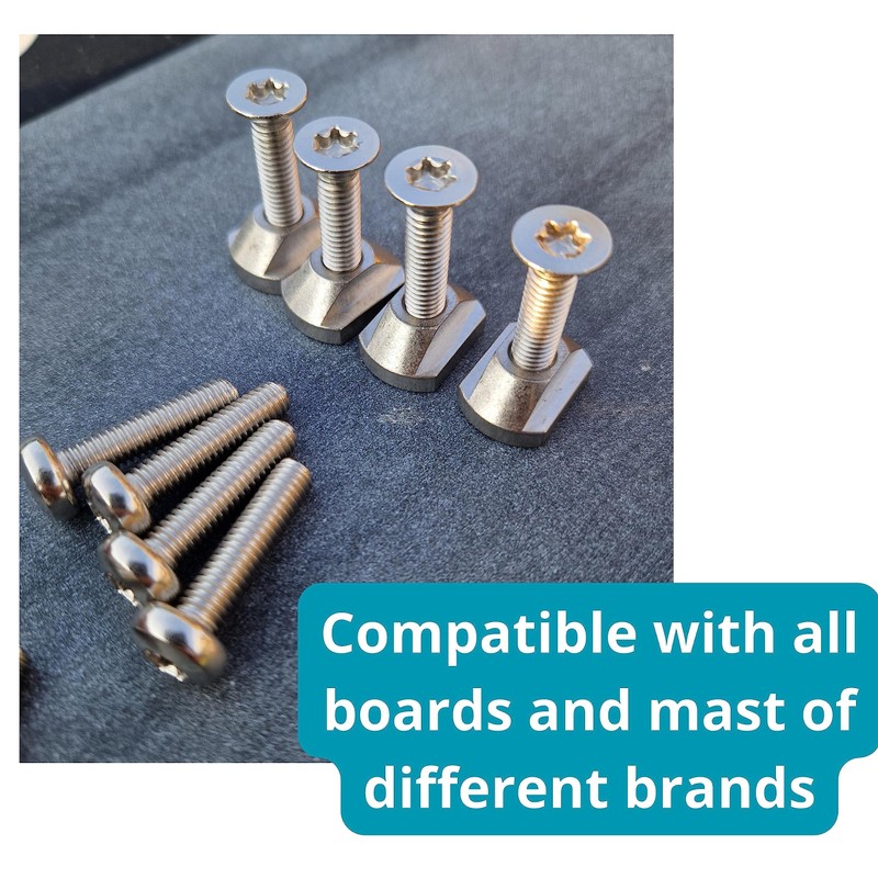 Enhanc3d Designs - Nuts and Torx Screws for Wingfoil, Hydrofoil,