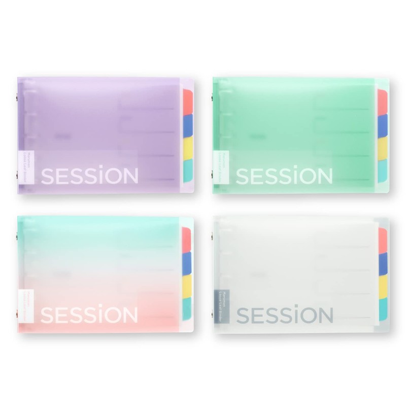 Maruman FM310-97 Loose Leaf Session, Mini Size, 5 Holes, Gradation