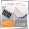 GRIRIW 1set Household Memo Pads Multi-Function Notepad for Organizing and