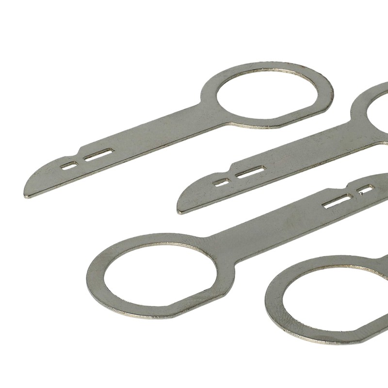 vhbw 4 x Radio Release Lever Compatible with Volkswagen Passat