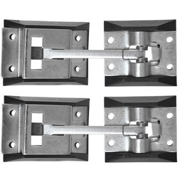 blntackle76 Set of 1-4 Door Lock with Retaining Part Flap Holder for Caravan, Motorhome, Trailer, Boat, Entrance Door Latch, RV Door Holder (Pack of 2)