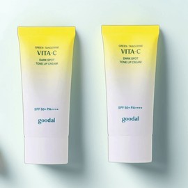 goodall Goodal Green Tangerine Vita C Blemish Tone Up Cream SPF50+ PA++++ White, 50ml, 2 units / 구달 청귤 비타C 잡티 톤업 크림 SPF50+ PA++++ 화이트, 50ml, 2개