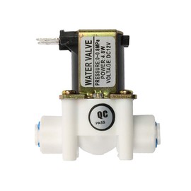 Beduan 12V 1/4" Inlet Water Solenoid Valve Normally Closed for RO Reverse Osmosis Pure System
