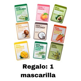 2 Gel Cryoactive Reductor Hinode + Mascarilla Facial Mentol