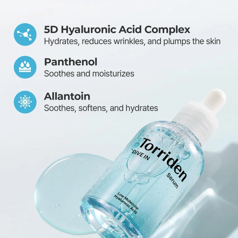 Serum Torriden Dive-in Low Molecular Hyaluronic Acid 50ml