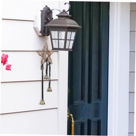 Ipetboom 1Pc Decorative Bell Pendant Unique Witchcraft Hanging Bell for Door Handles Windows Walls for Bedroom Living Room Office Craftsmanship