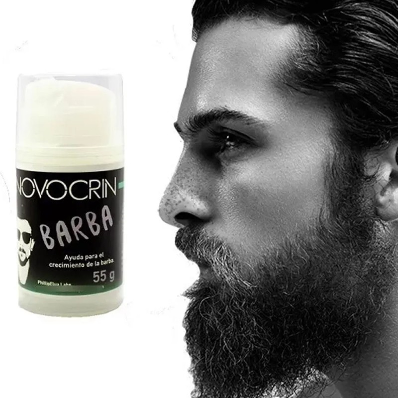 3x2 Tratamiento Pro Barba Bigote Rapido Seguro Novocrin 55gr