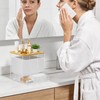 Acrylic Disposable Face Towel Holder, Clean Container Box, Clear