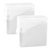 Alipis Cheese Storage Container for Fridge, 2Pcs Sliced Cheese Holder