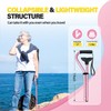 BeneCane Walking Cane Adjustable Cane with Offset Soft Cushioned Handle