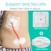 Split Drain Adhesive Bandages Feeding Tube Peg G J Tube