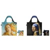 Loqi Bags Reusable Shopping Bags, Set of 2, Vermeer and