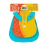 Nuby 3D Soft Silicone Baby Bib with Scoop - Silicone