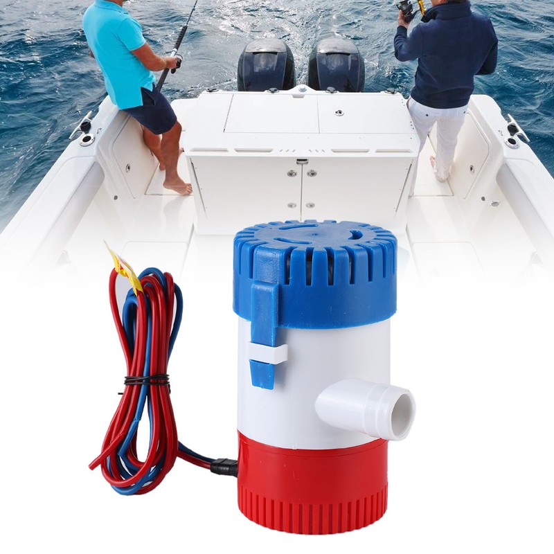 750GPH DC Submersible Bilge Pump Marine Boat Accessory G750-0112V