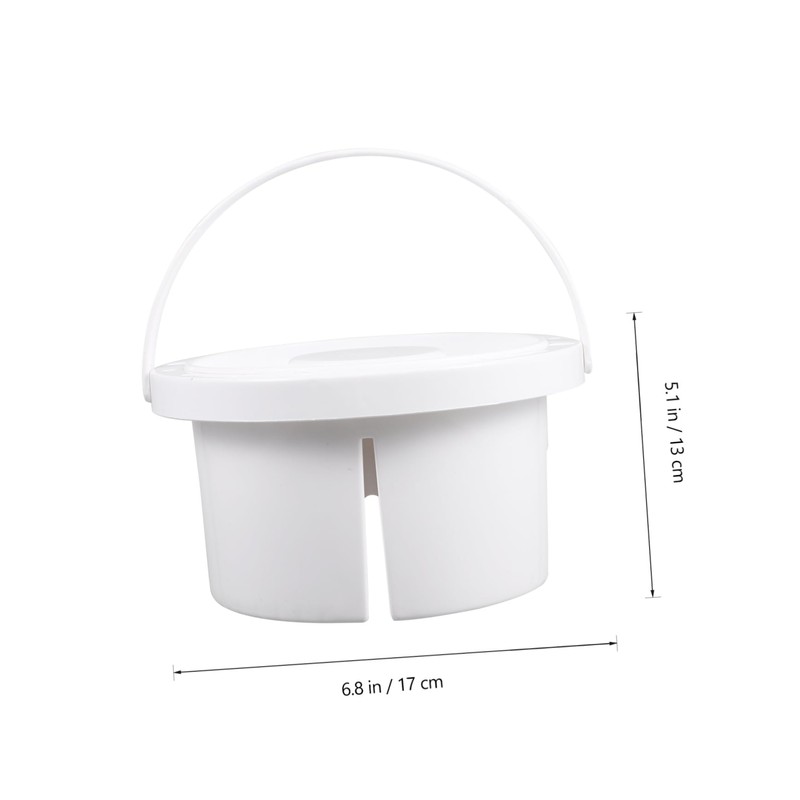 DOITOOL Pen Wash Bucket Multi-use Painting Brush Basin Tidy Art