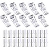 10Pcs Roller Shade Clear Safety Chain & Cord Guide Fixation