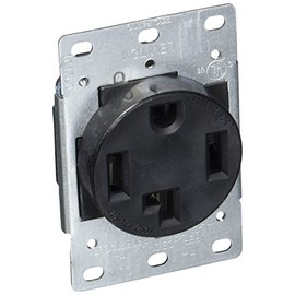 Leviton 4-Wire, 30-Amp, 250V Flush Mount Dryer Receptacle, 278-S00