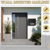 Yaocom Wall Mount Mailboxes for Outside Locking Security Mail Box