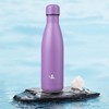 Konokyo Insulated Water Bottles,17 oz Double Wall Stainless Steel Vacumm