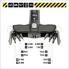 WGB Das Werkzeug Torque Screwdriver with 12 Bits in T-Handle