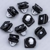 Rexka 10pcs A Pillar Trim Hardware Windshield Moulding Retaining Clips