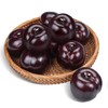 Lorigun 9pcs Artificial Lifelike Simulation Black Plum Fake Fruits Photography
