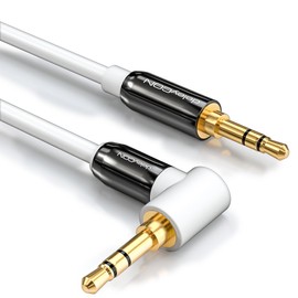 DeleyCON Jack Cable AUX Cable 90° Jack Cable 2m