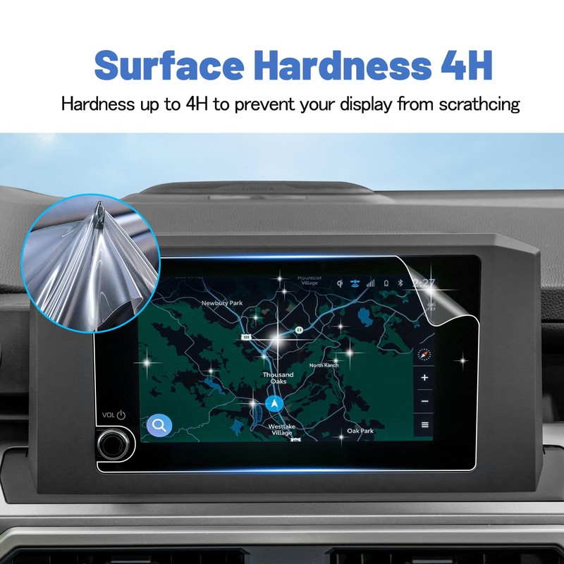 SHAOHAO 2 PCS for 2024 2025 Toyota Tacoma Screen Protector