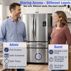 Habit Control Schedule Timed Lock - Bluetooth Hidden Cabinet &