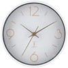 Fuji Boeki 28191 Wall Clock, Width 10.0 x Depth 1.8