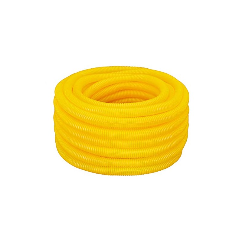 (1/2" Dia x 50 ft, Yellow) HydroMaxx® Flexible Polyethylene Corrugated