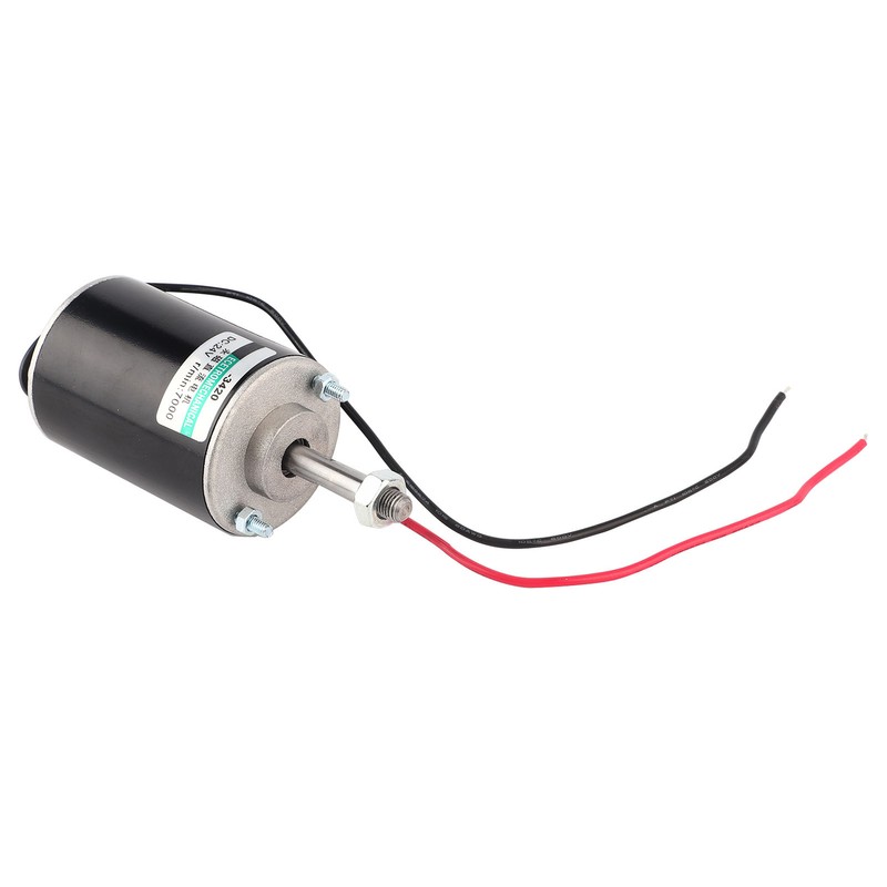12/24V 30W High Speed CW/CCW Permanent Magnet DC Motor For